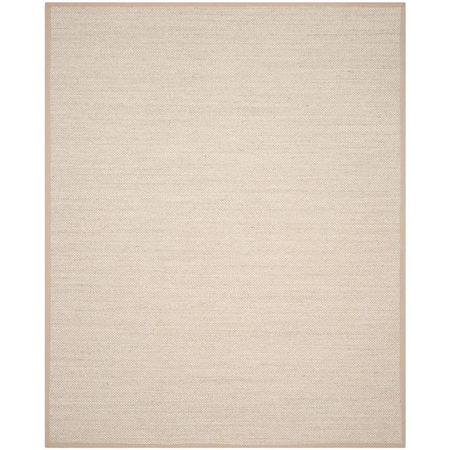 Safavieh Natural Fiber Large Rectangle Area Rug, Marble and Linen - 8 x 10 ft. NF143B-8